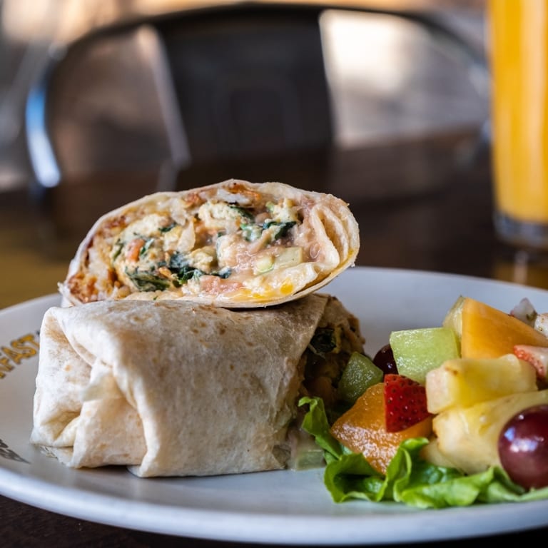 Delicious Breakfast Burrito